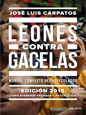 cover image of Leones contra gacelas
